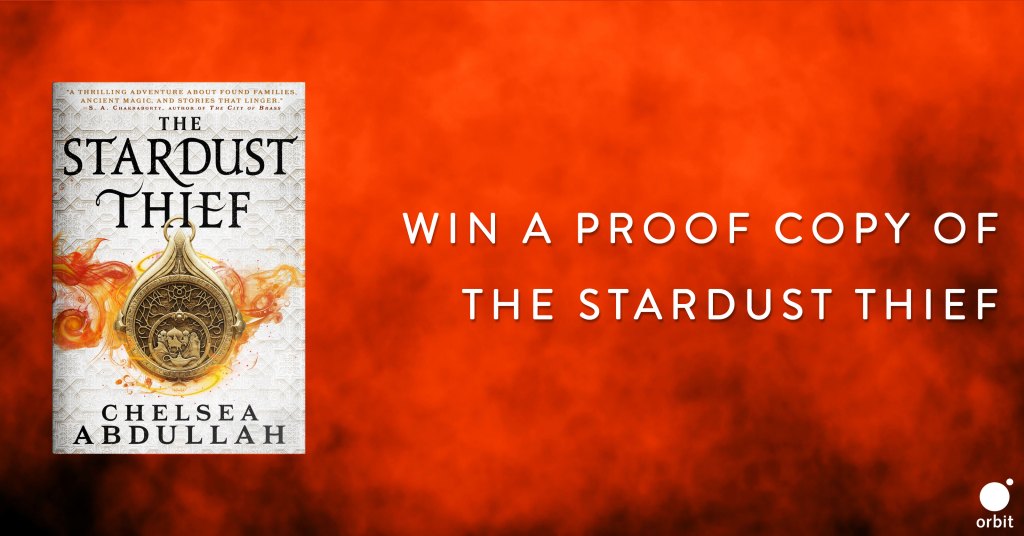 win a proof of The Stardust Thief