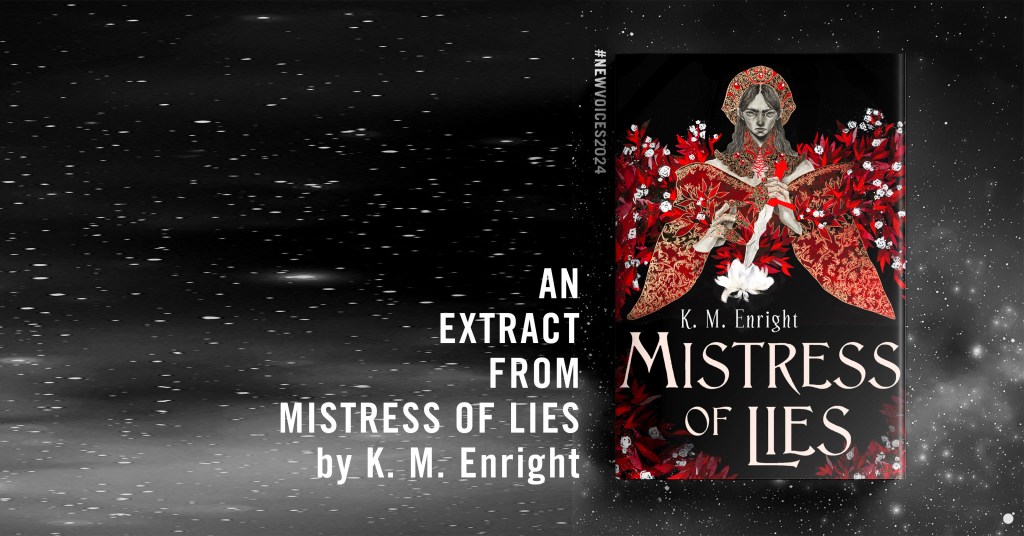 An extract from Mistress of lies by K. M. Enright