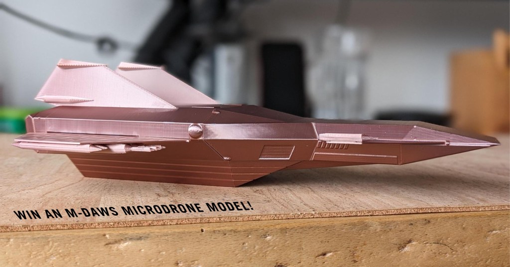 M-DAWS Microdrone model